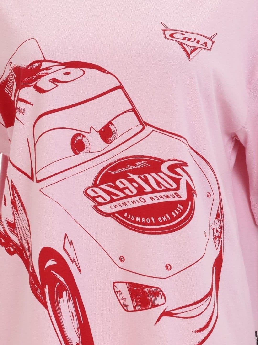 SPORT STREET by glitchez Graphic Printed Drop-Shoulder Sleeves Oversized T-shirt thumbnail 2