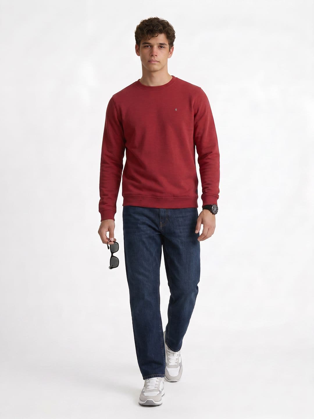 Peter England Knitted Pullover Sweatshirt thumbnail 2