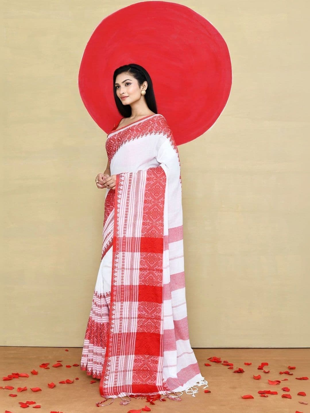 TANTSHREE Pure Cotton Saree thumbnail 5