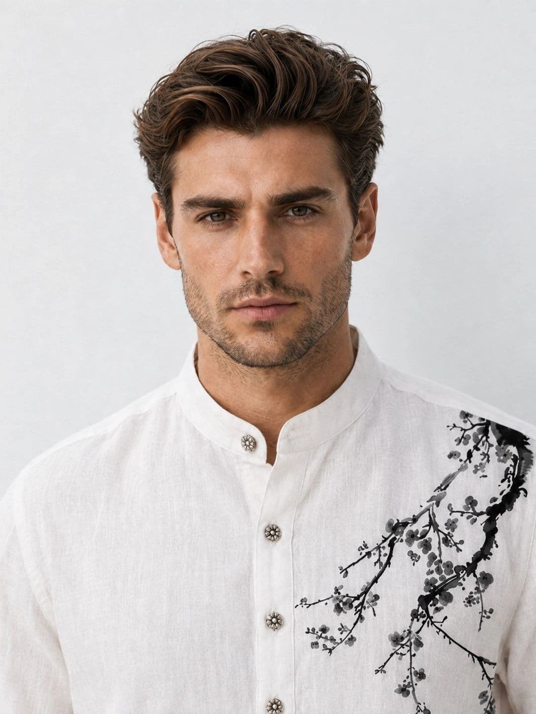 Anouk Men Placement Printed Kurta thumbnail 2