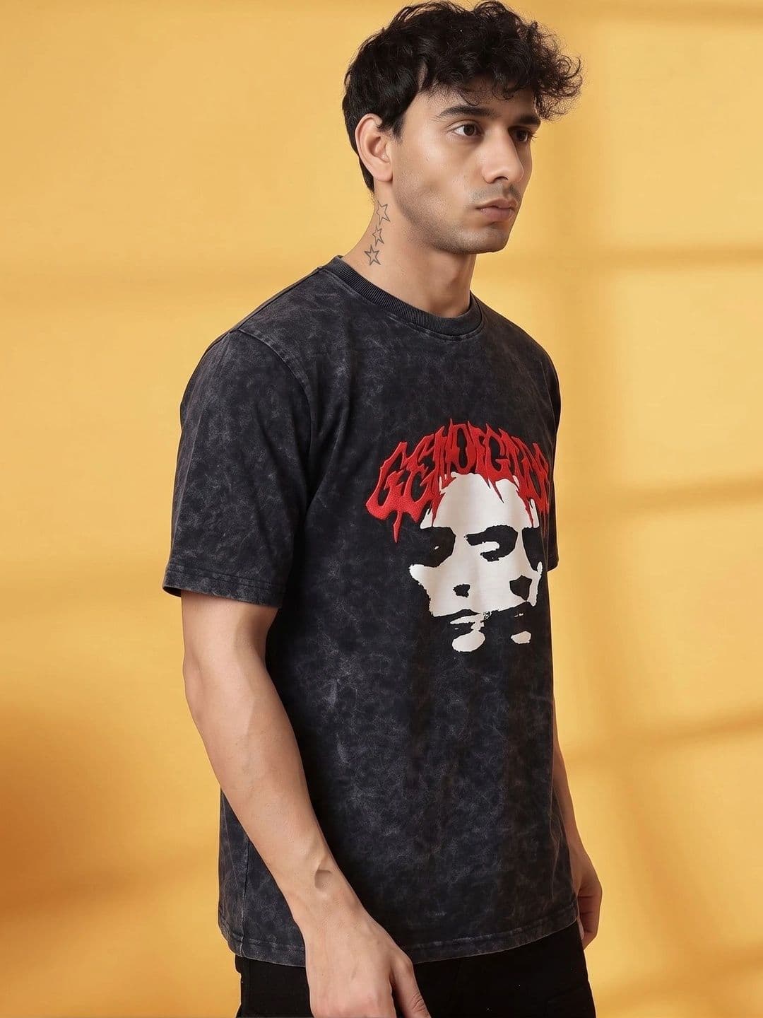 Moda Rapido Men Regular length dyed T-Shirt thumbnail 3