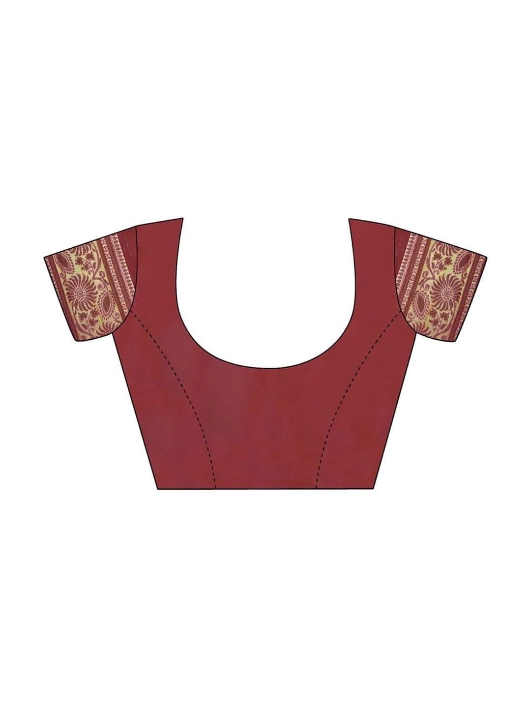 VYOM CREATION Woven Design Zari Art Silk Banarasi Saree thumbnail 3
