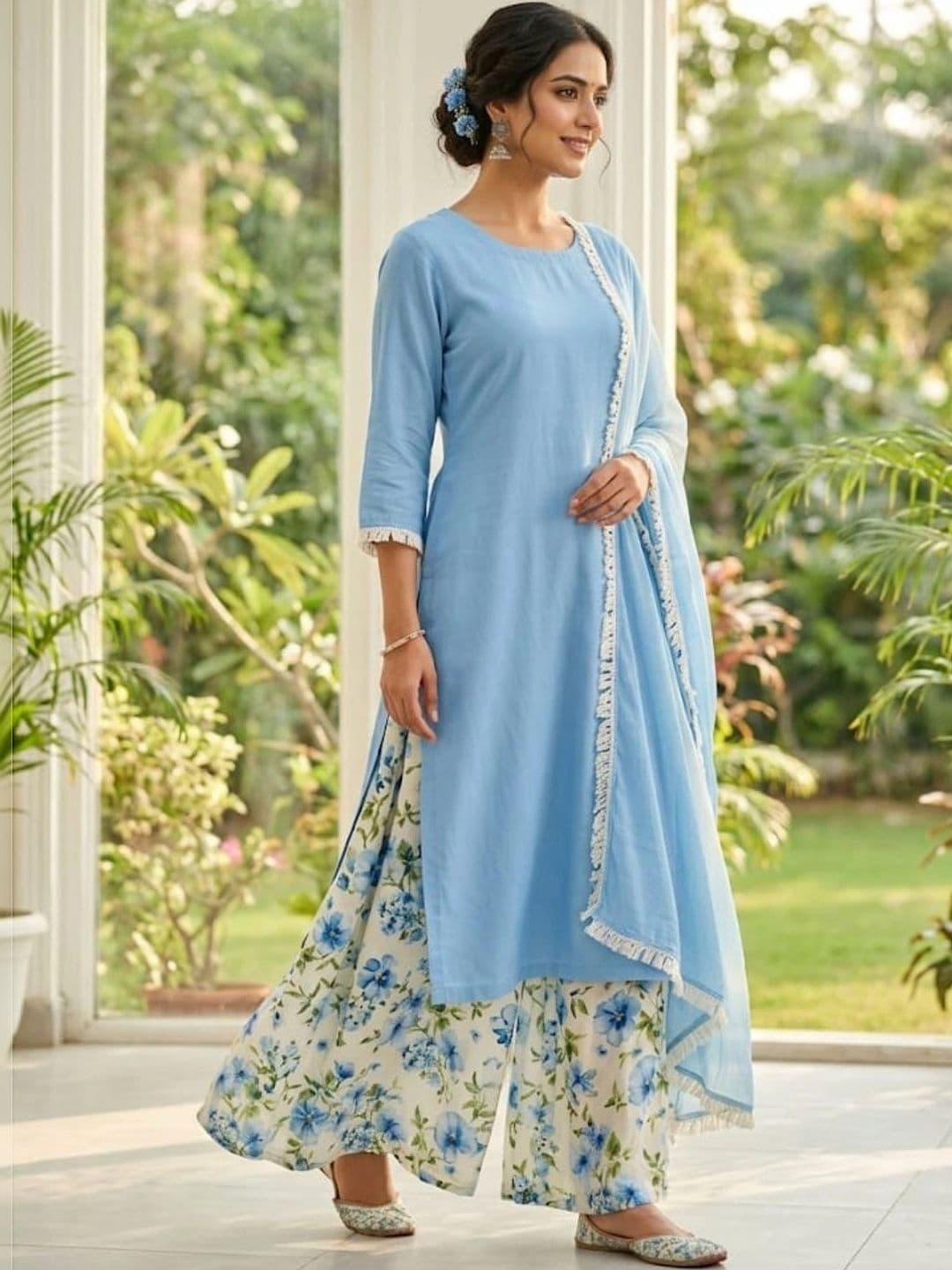 WAHEGURU ENTERPRISES Unstitched Dress Material thumbnail 2