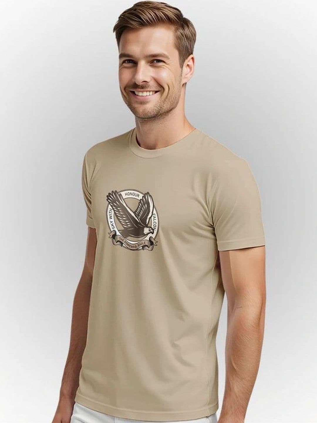 Warrior World Men Printed Pure Cotton T-shirt thumbnail 2