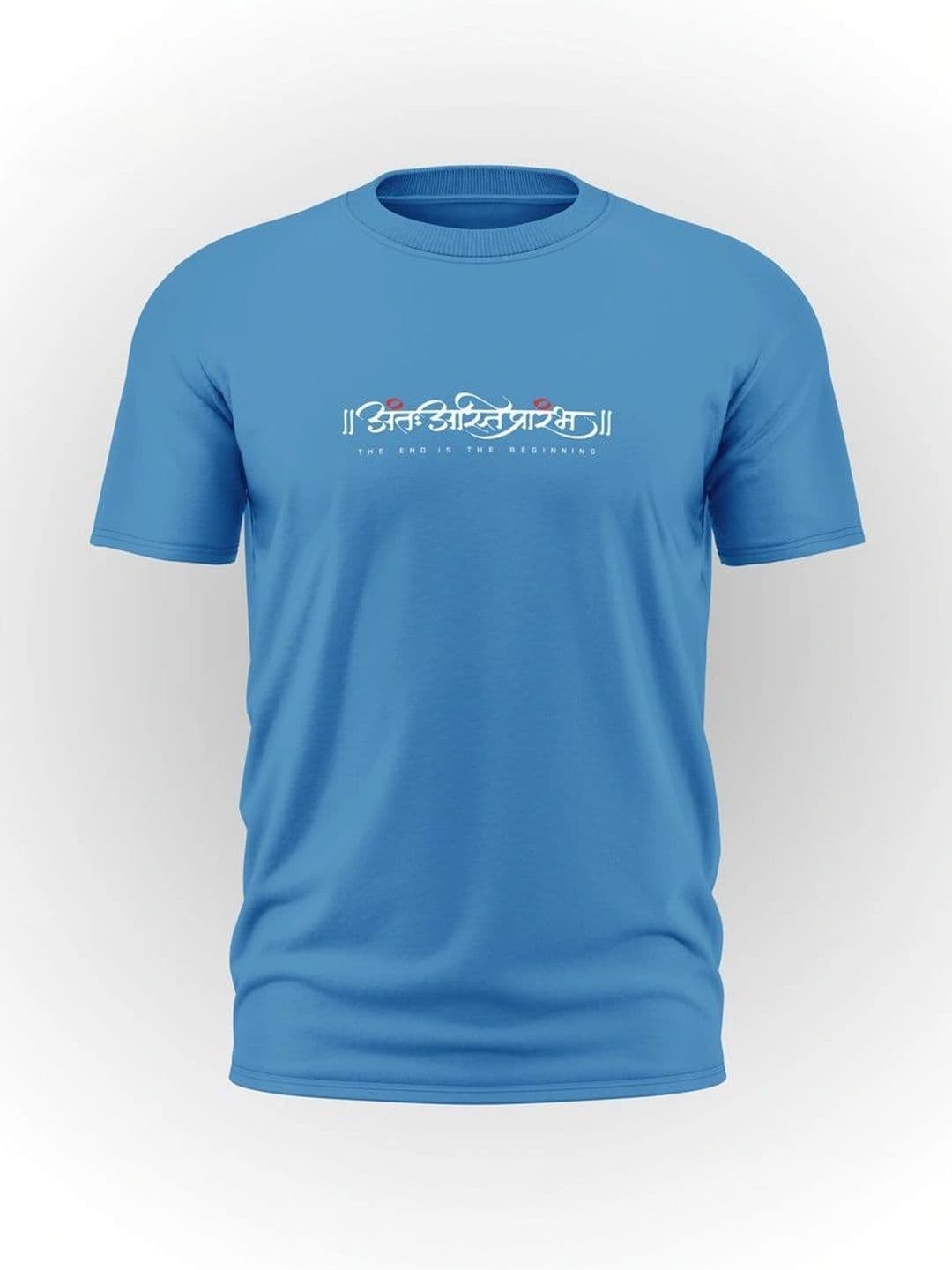 Warrior World Men Typography Printed Pure Cotton T-shirt thumbnail 2