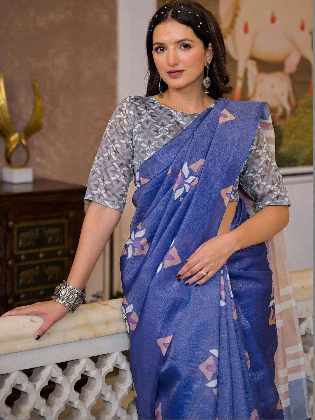 KALINI Pure Georgette Saree thumbnail 6