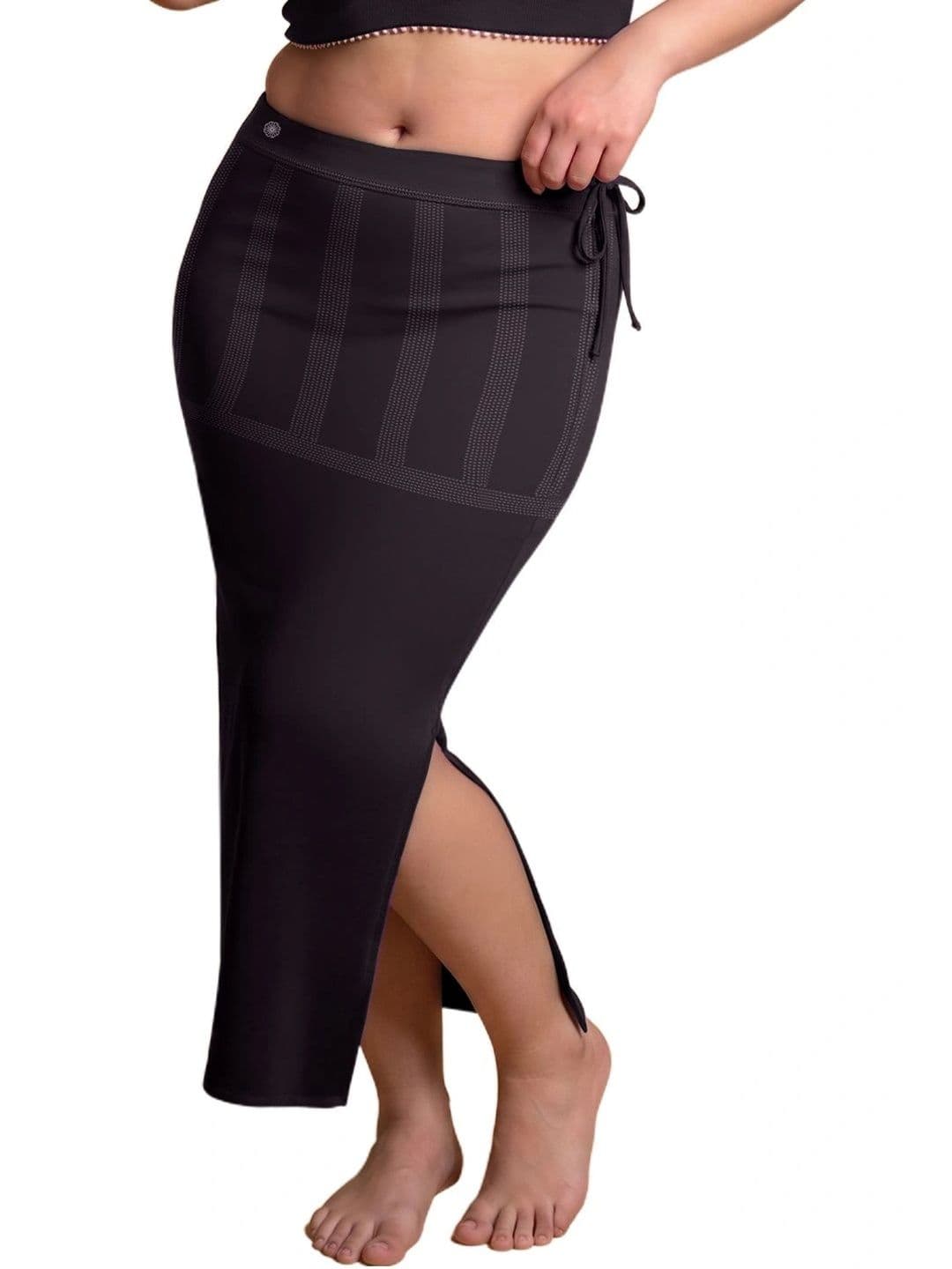 Dermawear Mermaid Fit Saree Shapewear With Side Slit thumbnail 3
