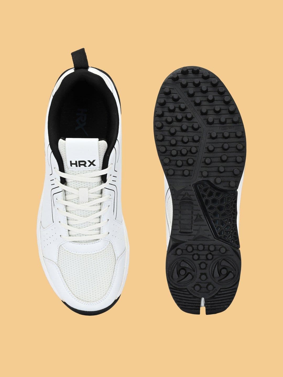 HRX by Hrithik Roshan Men Mesh Cricket Non-Marking Shoes thumbnail 7