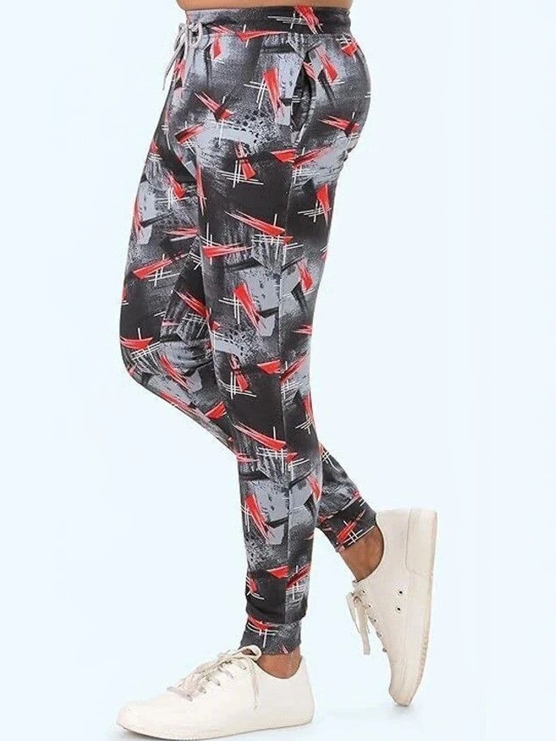24 Street Men Jogger Mid-Rise Printed Jeans thumbnail 5
