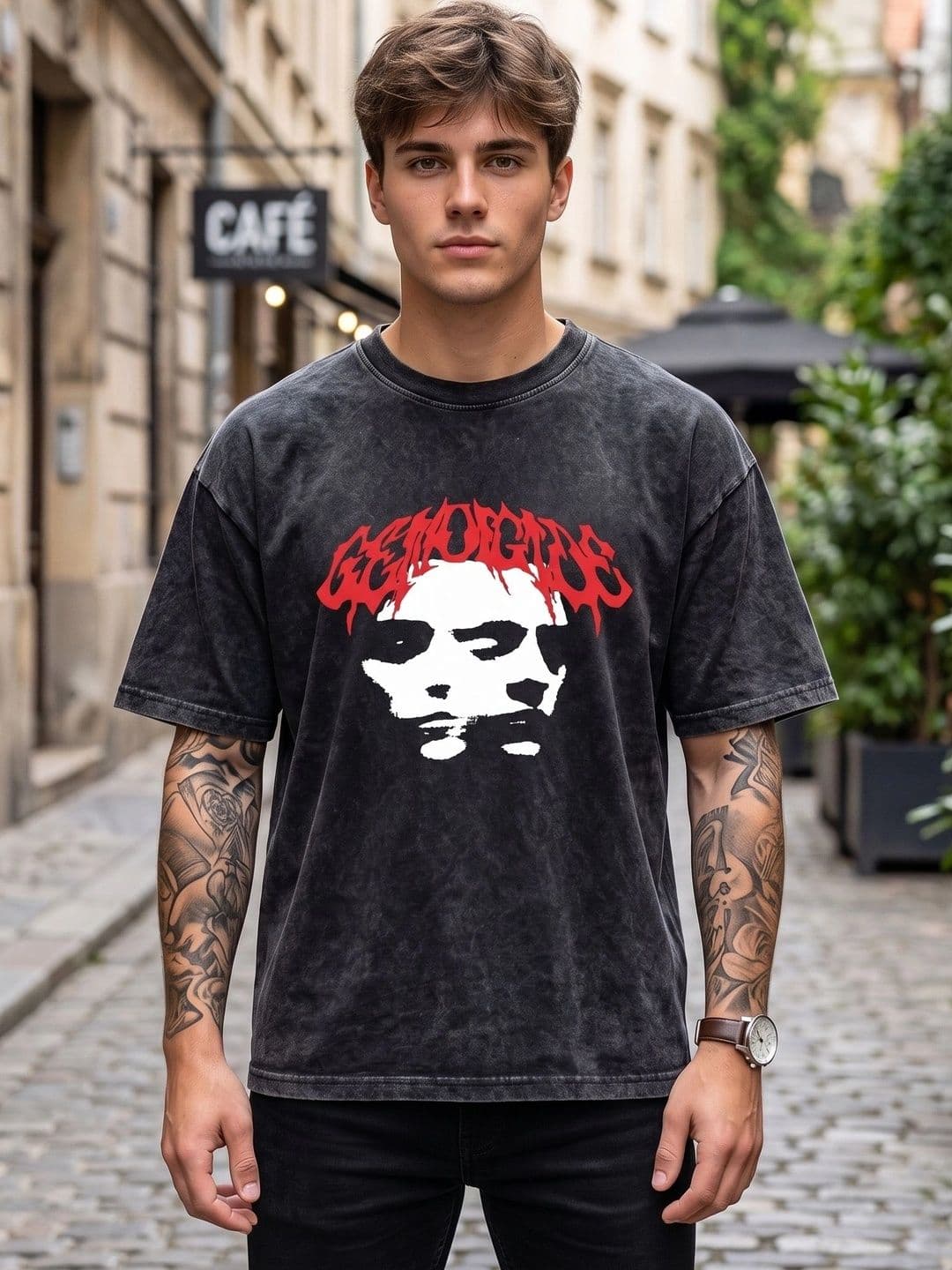 Moda Rapido Men Regular length dyed T-Shirt - view 1
