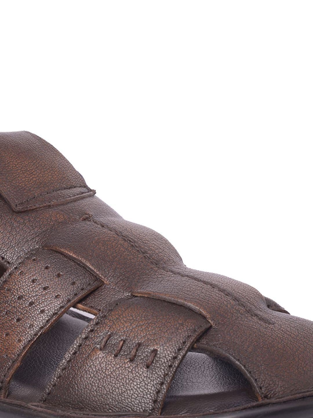 Buckaroo Men Leather Shoe-Style Sandals thumbnail 4