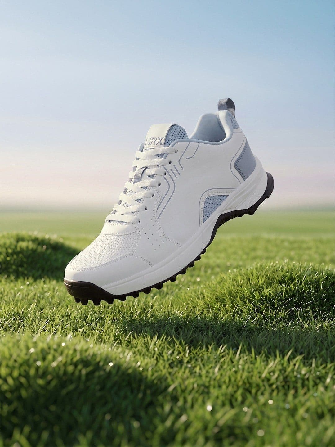 HRX by Hrithik Roshan Men Mesh Cricket Non-Marking Shoes - view 1