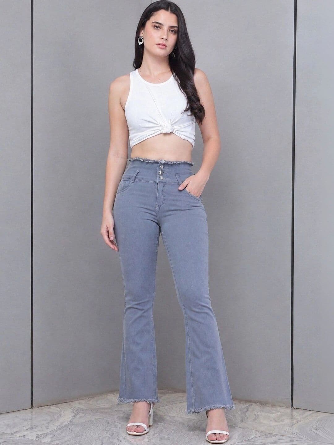 The Roadster Lifestyle Co High-Rise Bootcut Jeans - view 1