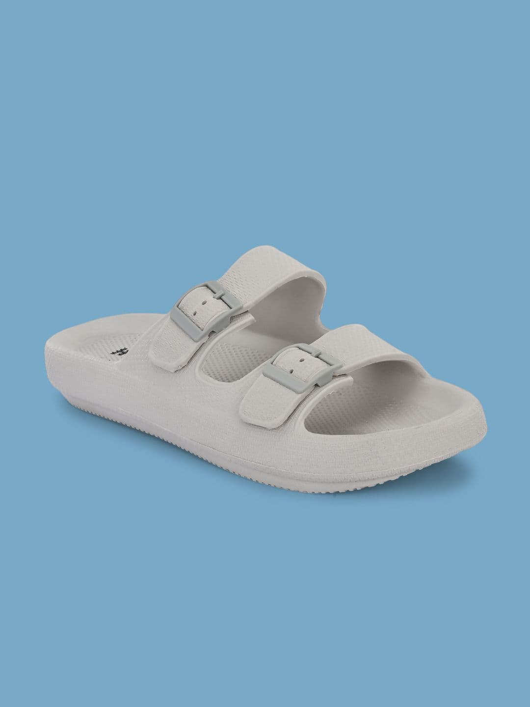HRX by Hrithik Roshan Men Beige Rubber Sliders thumbnail 3