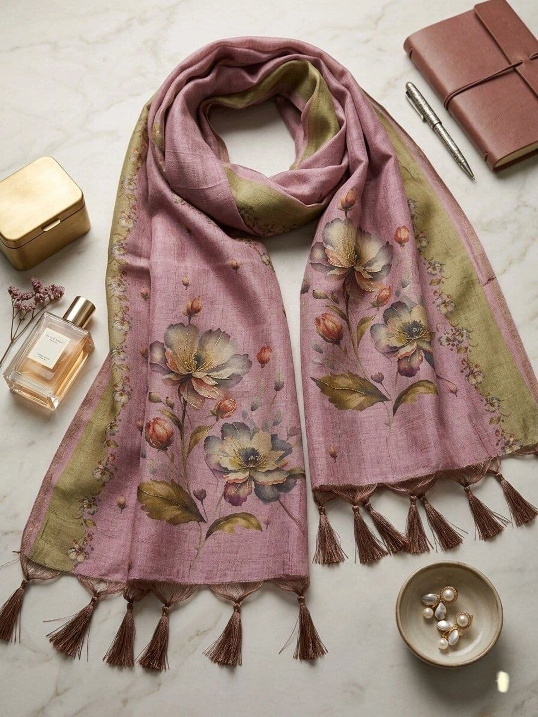 WaCraz Printed Semi-Stitched Dress Material thumbnail 7