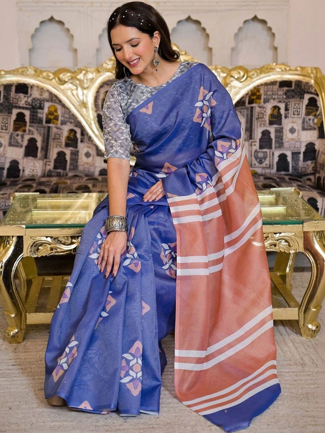 KALINI Pure Georgette Saree thumbnail 7