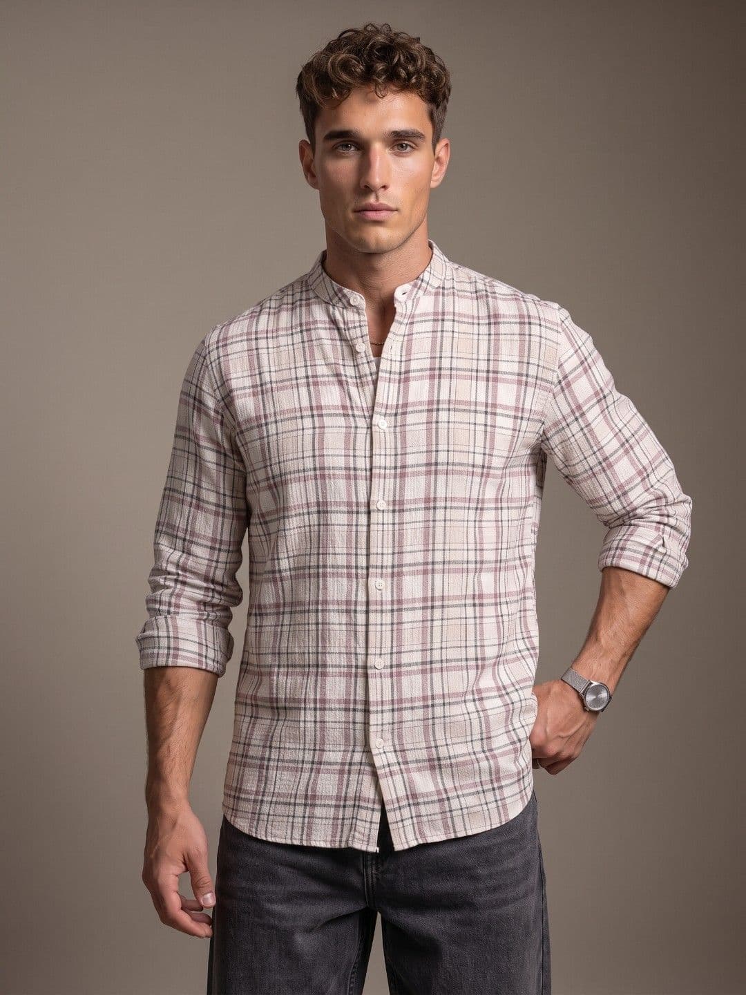 glitchez Checked Casual Shirt thumbnail 6