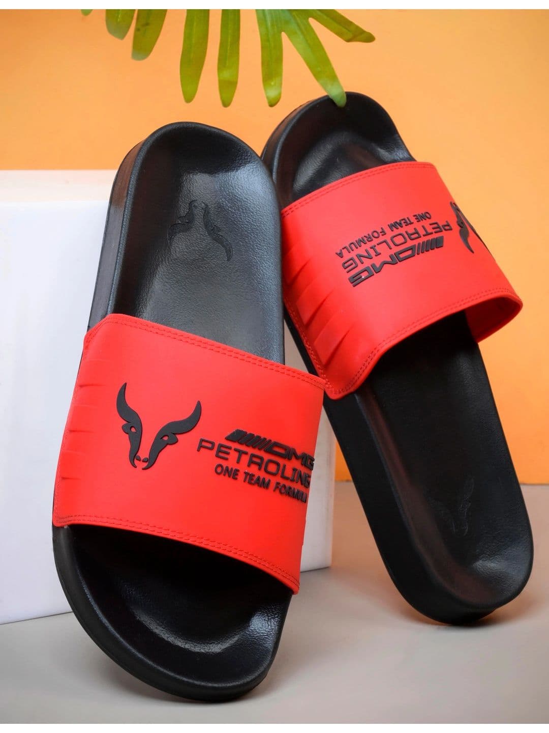 LIDDU Men Printed Sliders - view 1
