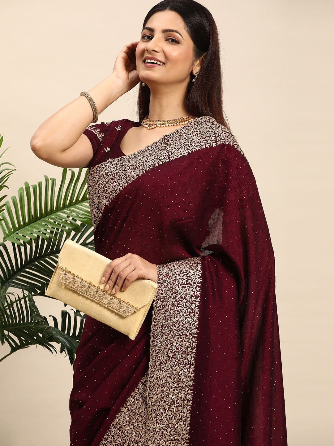 kasee Embellished Embroidered Designer Saree thumbnail 6