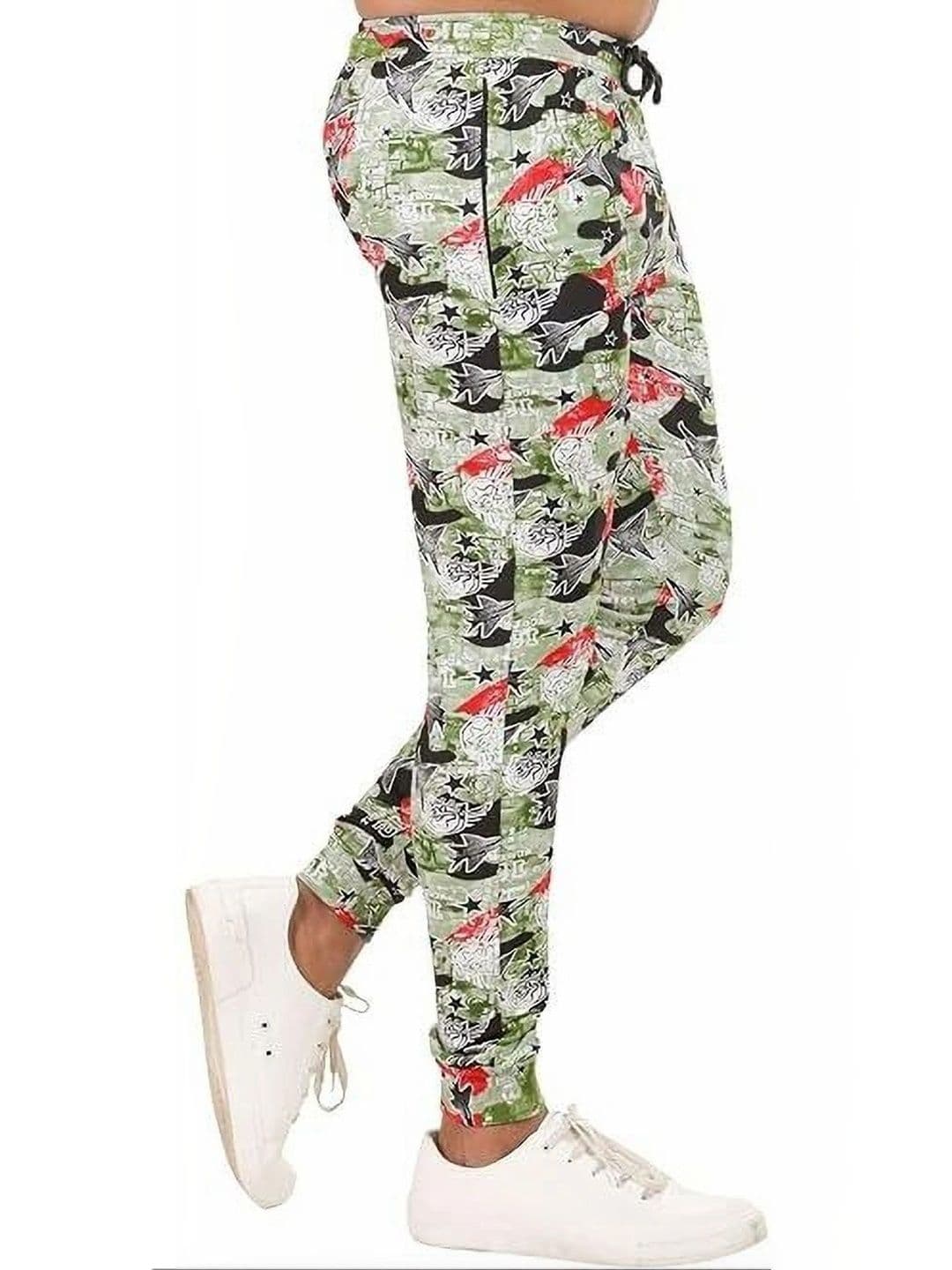 24 Street Men Jogger Mid-Rise Printed Jeans thumbnail 4
