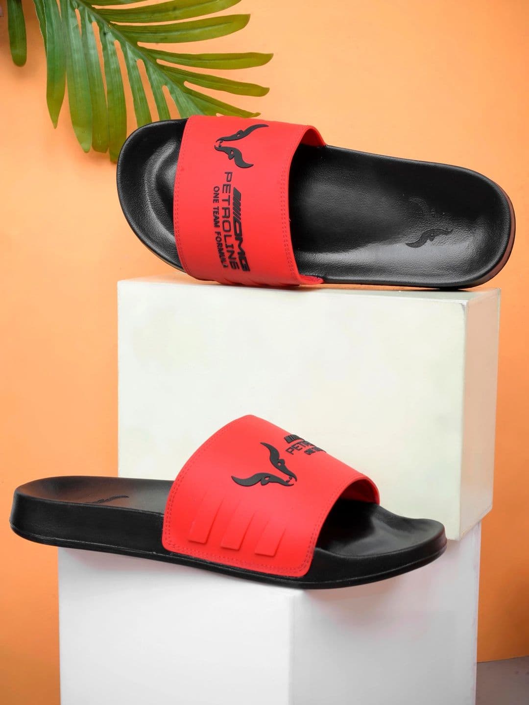 LIDDU Men Printed Sliders thumbnail 7