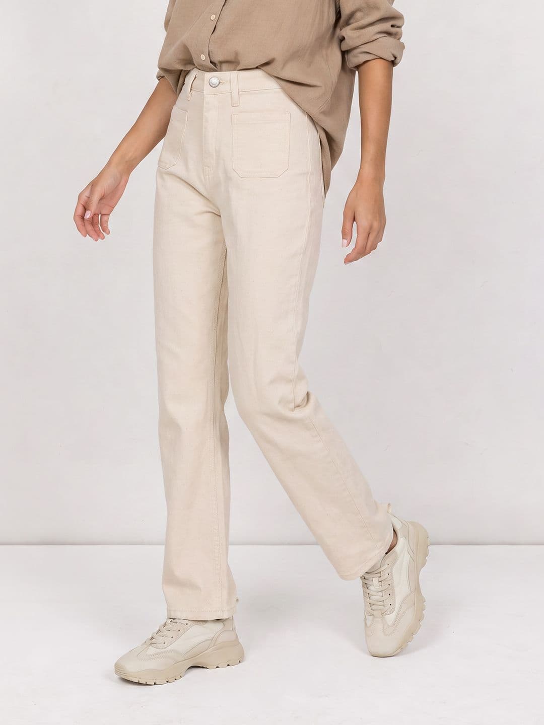 The Roadster Life Co. Women Straight Fit Stretchable Jeans - view 1