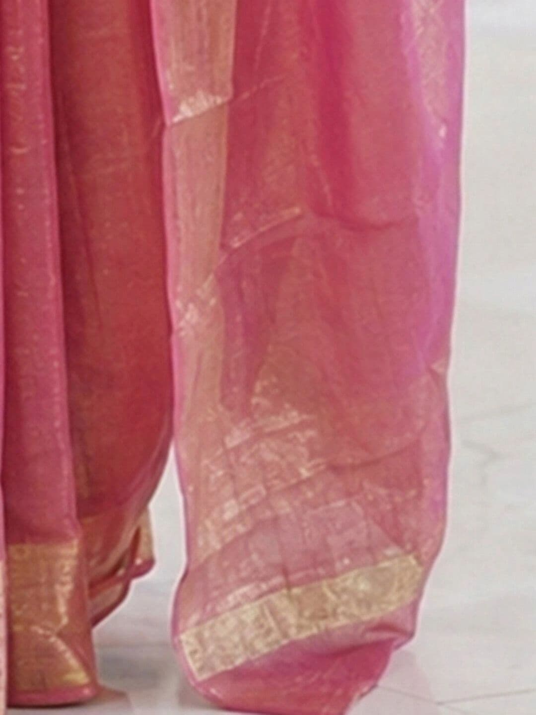 Satrani Tissue Saree thumbnail 5