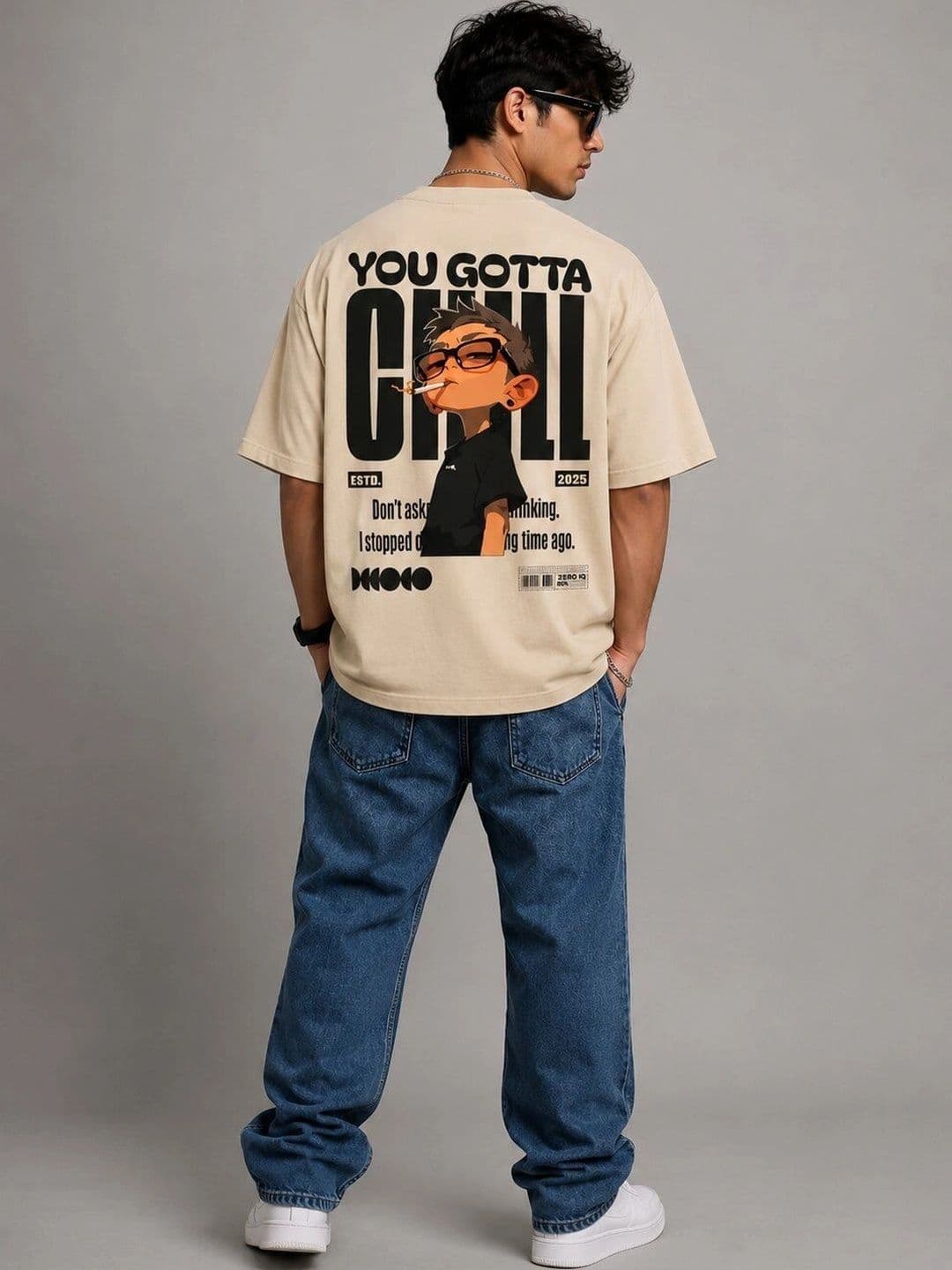 TeeVybe Men Printed T-shirt thumbnail 5