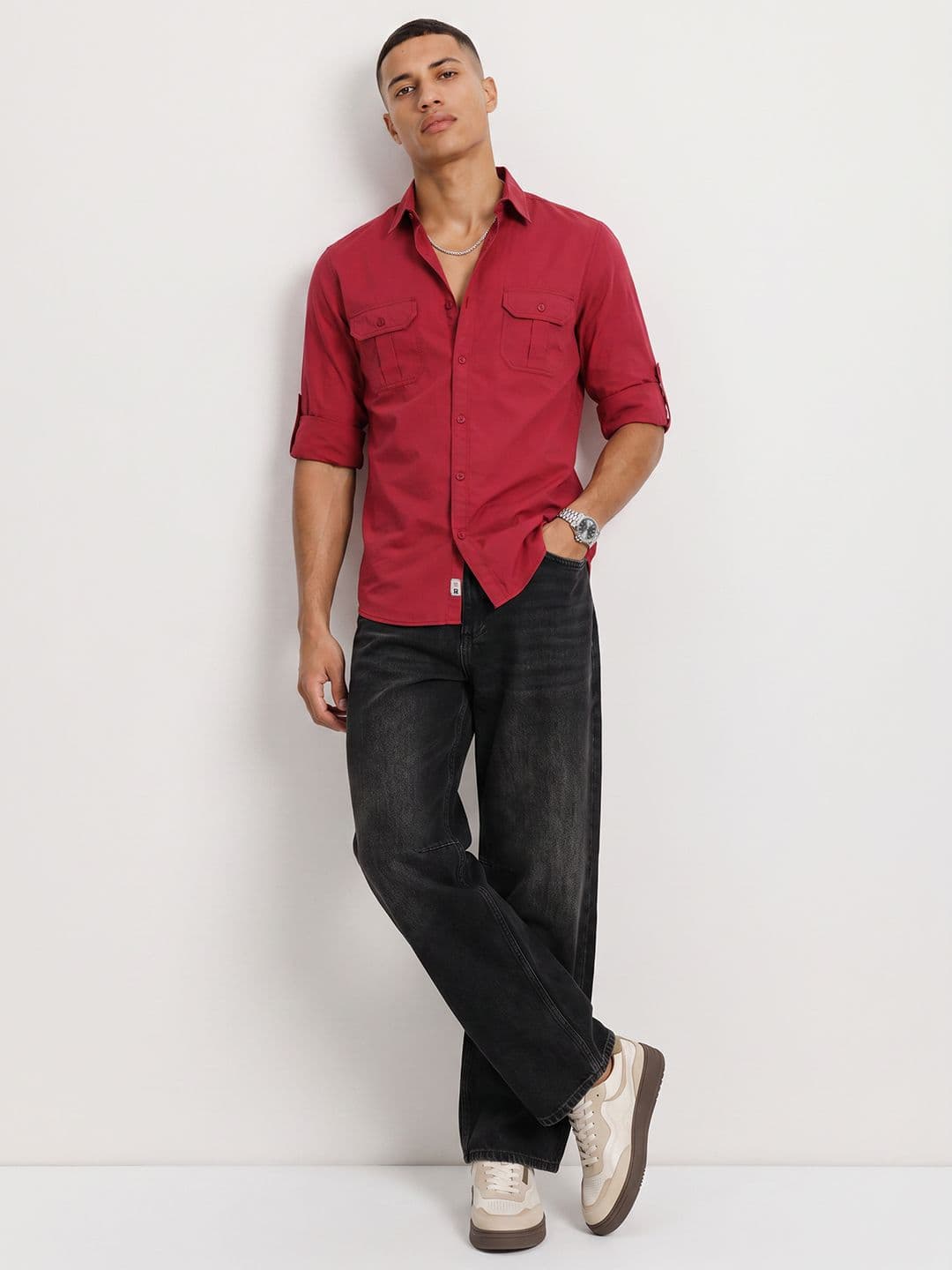 The Roadster Life Co. Pure Cotton Casual Shirt thumbnail 2