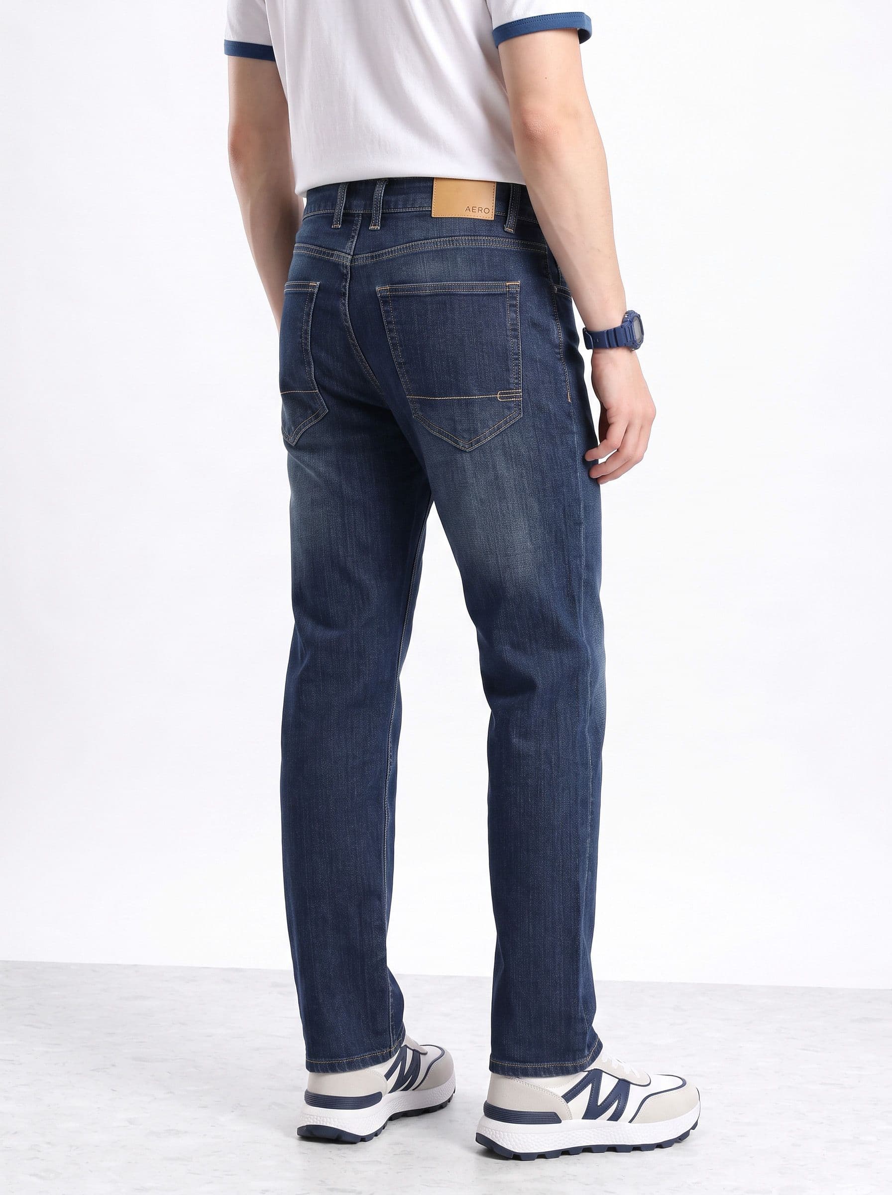 Aeropostale Men Regular Fit Stretchable Jeans thumbnail 2