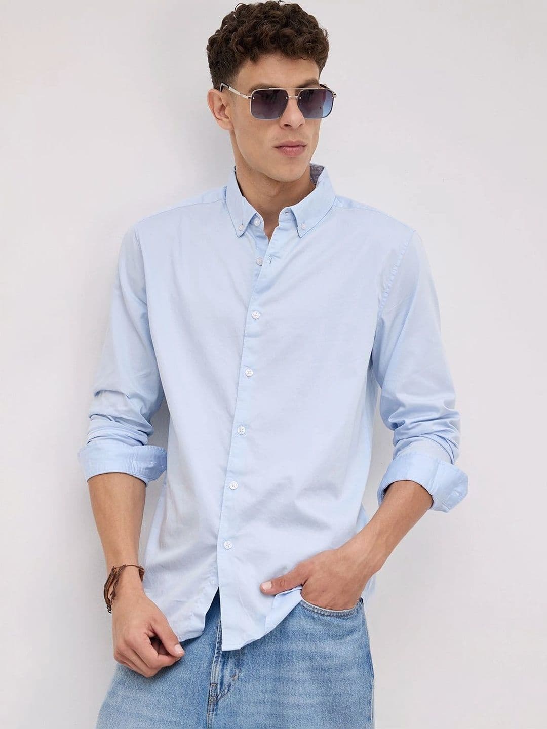 VASTRADO Men Classic Slim Fit Casual Shirt - view 1