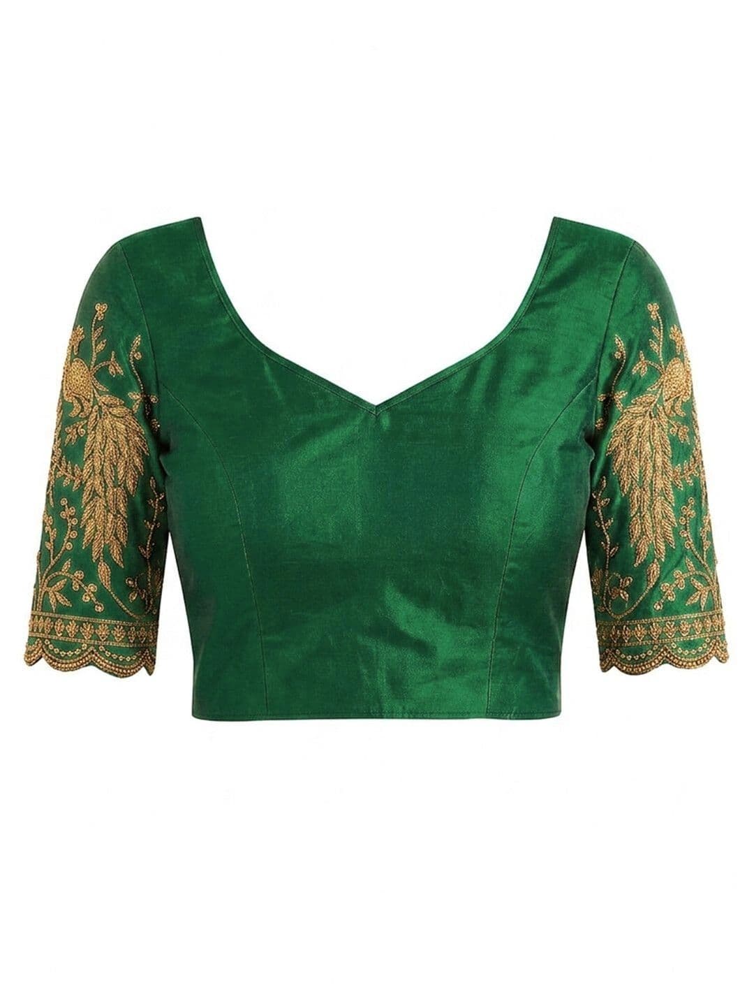 Satrani Embroidered Tissue Saree thumbnail 5