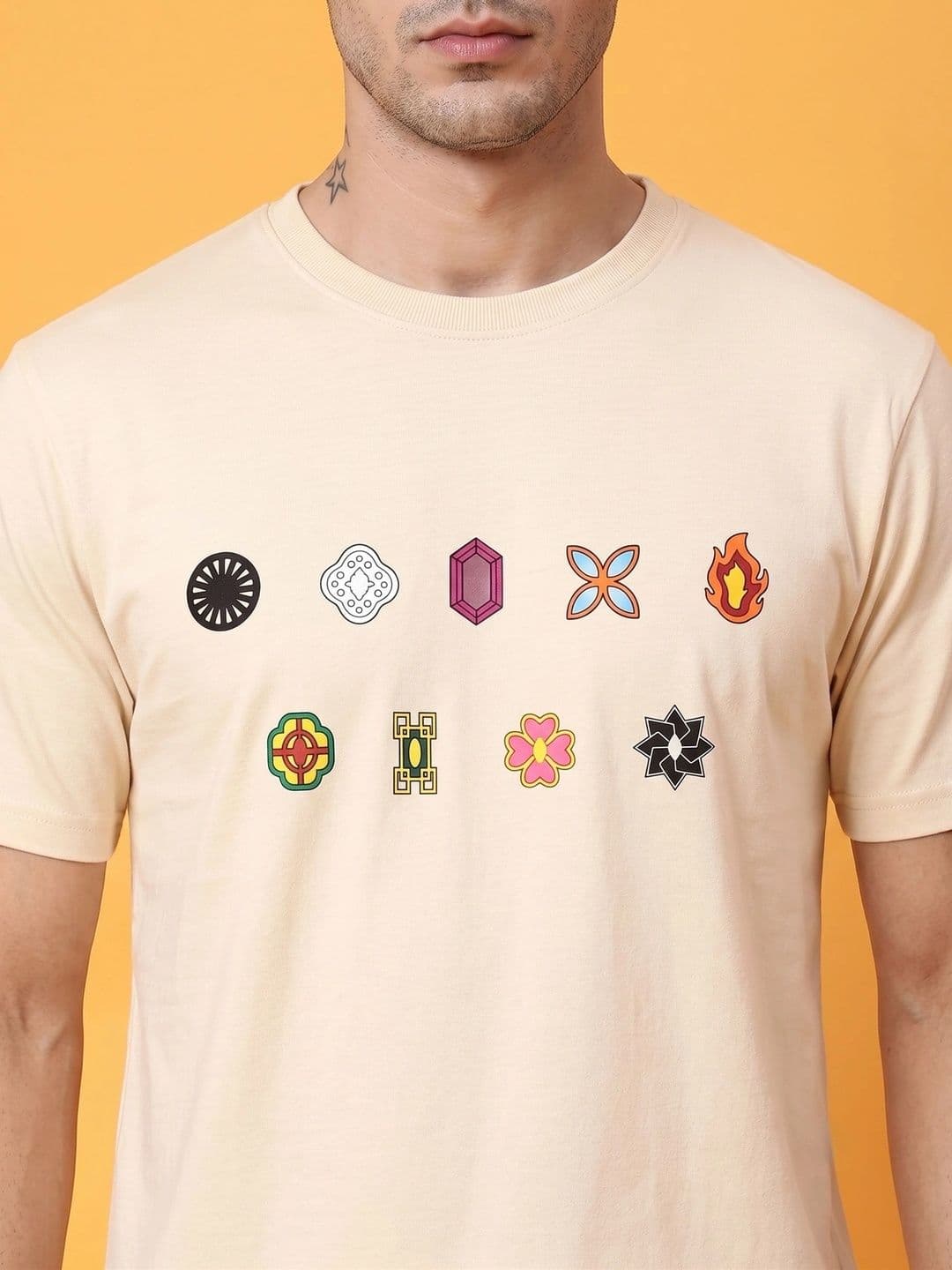 HERE&NOW Men Printed T-shirt thumbnail 5