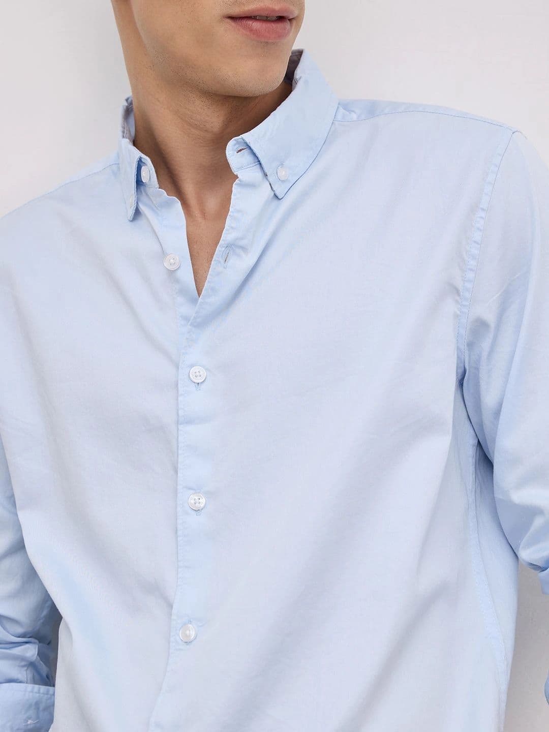 VASTRADO Men Classic Slim Fit Casual Shirt thumbnail 5