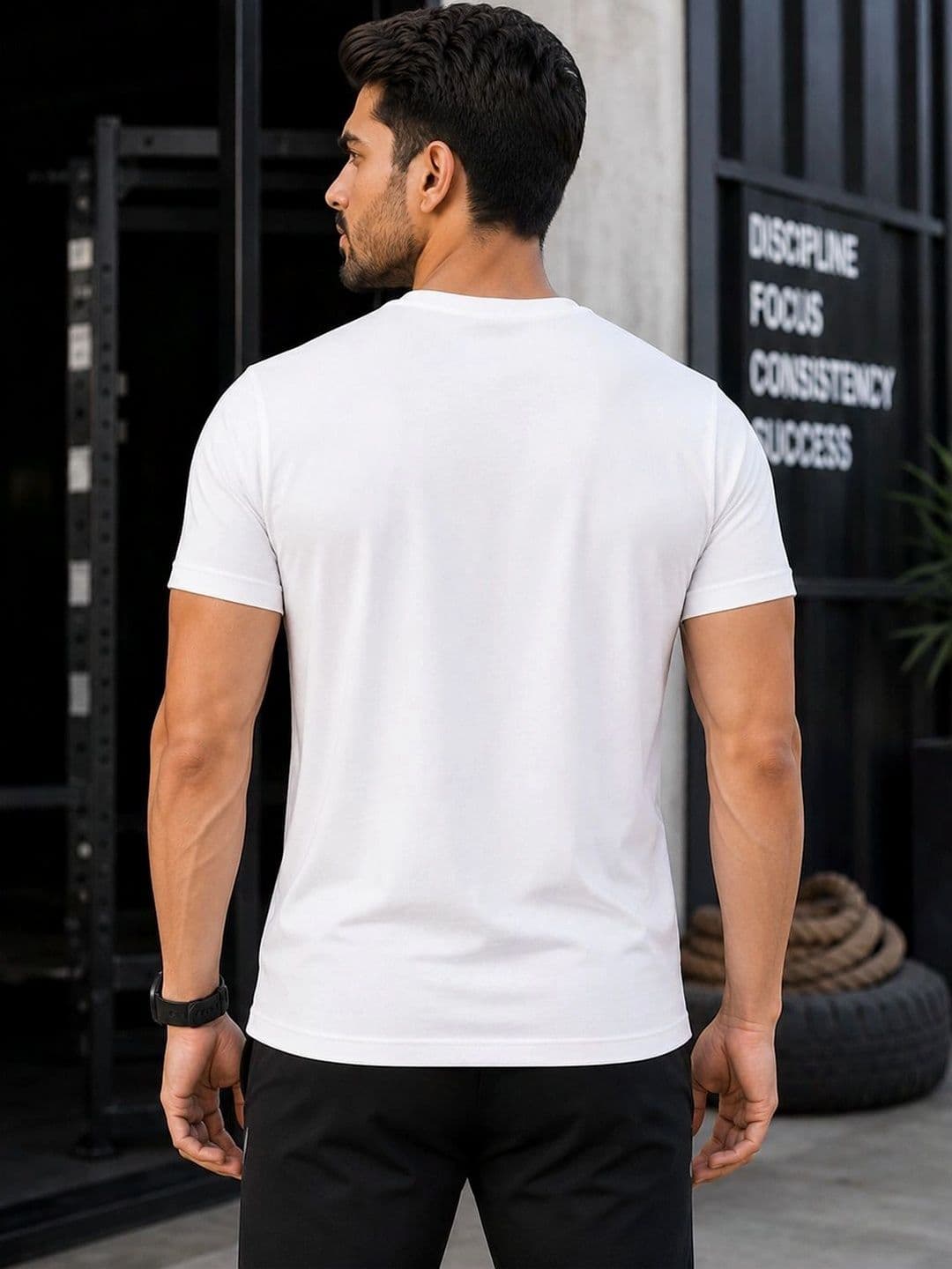 Warrior World Men Printed Pure Cotton T-shirt thumbnail 3