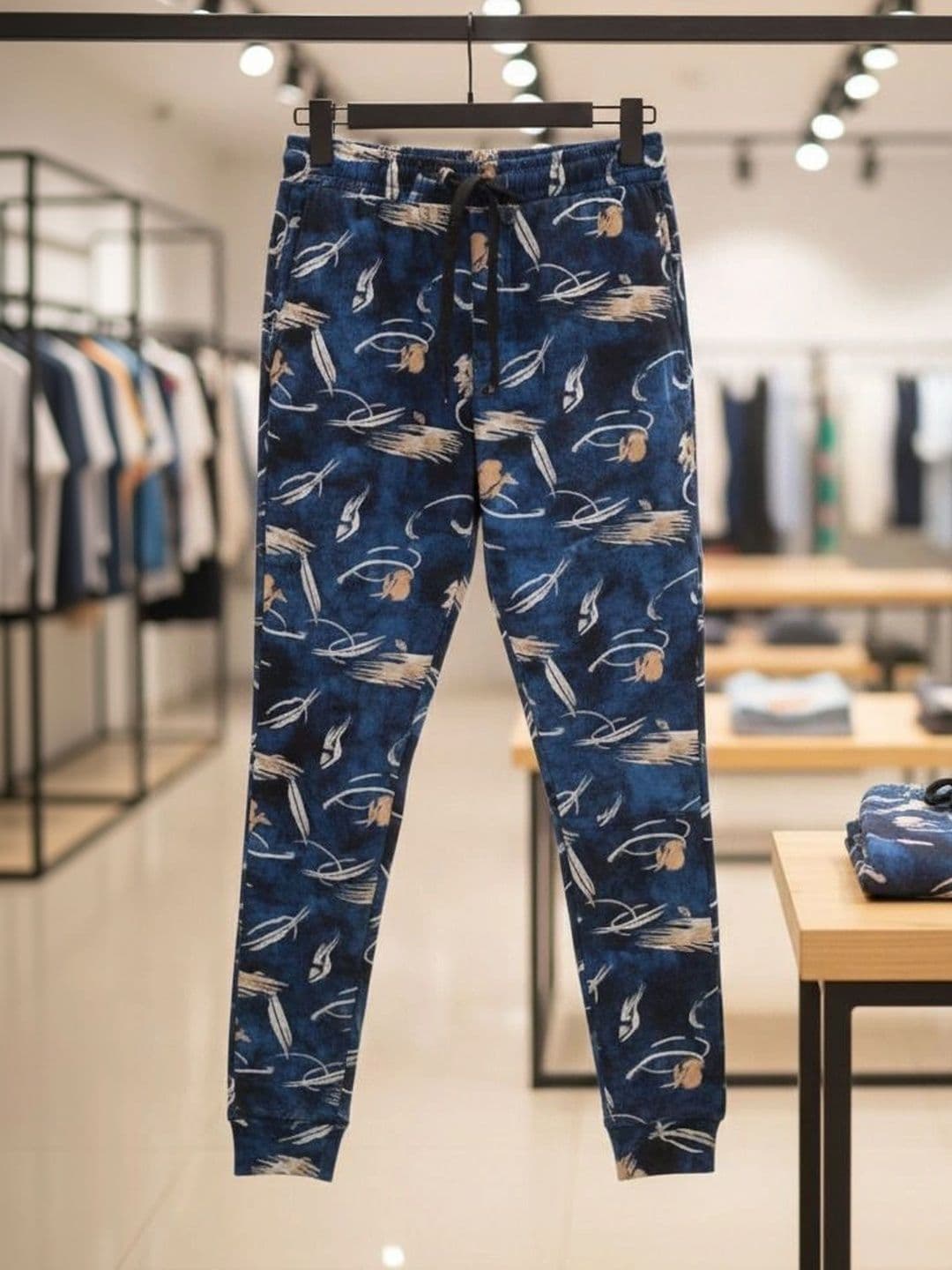 24 Street Men Jogger Mid-Rise Printed Jeans thumbnail 5
