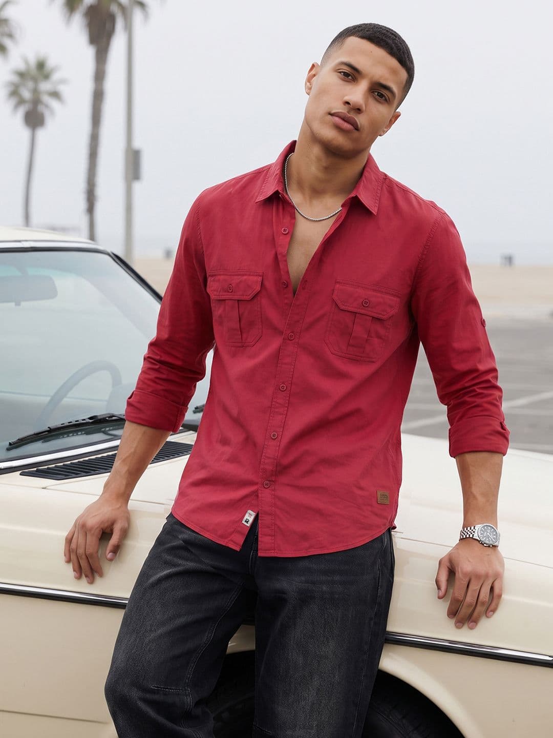 The Roadster Life Co. Pure Cotton Casual Shirt - view 1
