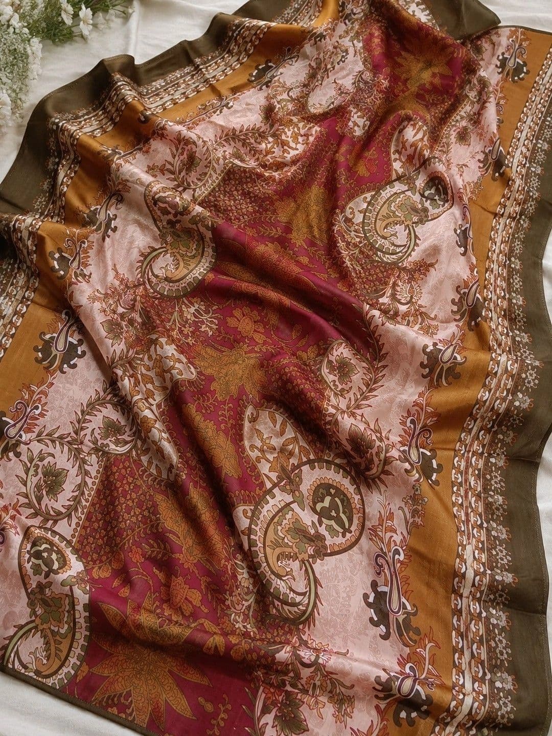 LEBBISKA Viscose Rayon Unstitched Dress Material thumbnail 5