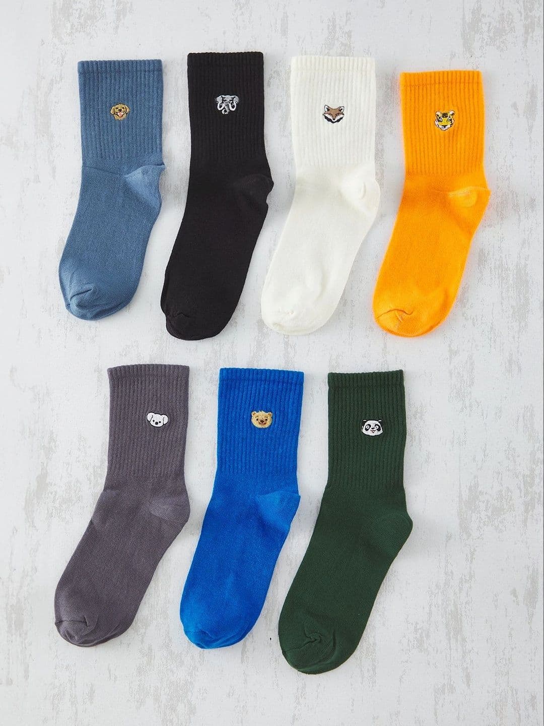 Trendyol Men Cotton Patterned Above Ankle Socks thumbnail 4