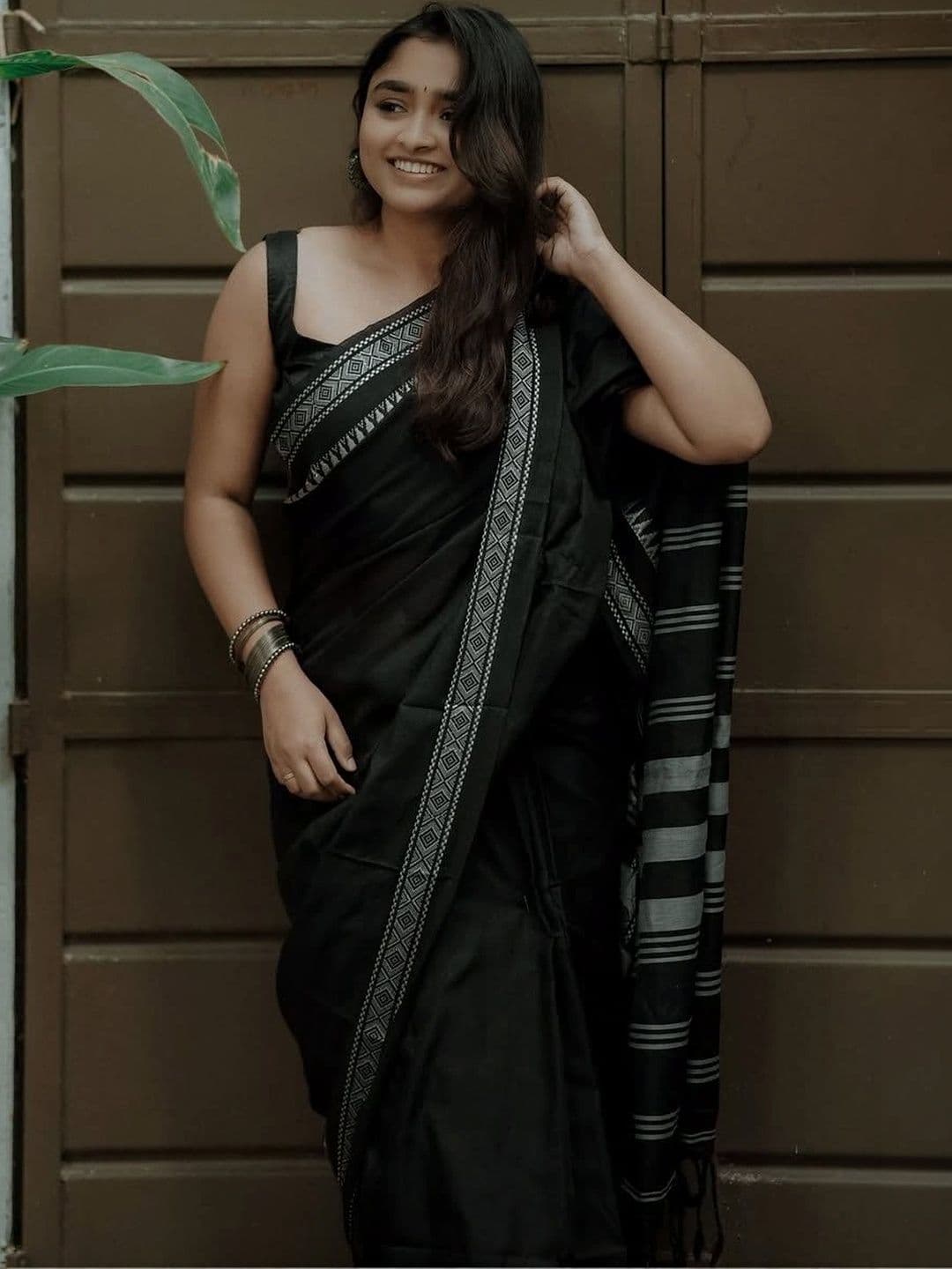 revika Women Embellished Zari Art Silk Designer Kanjeevaram Saree - view 1