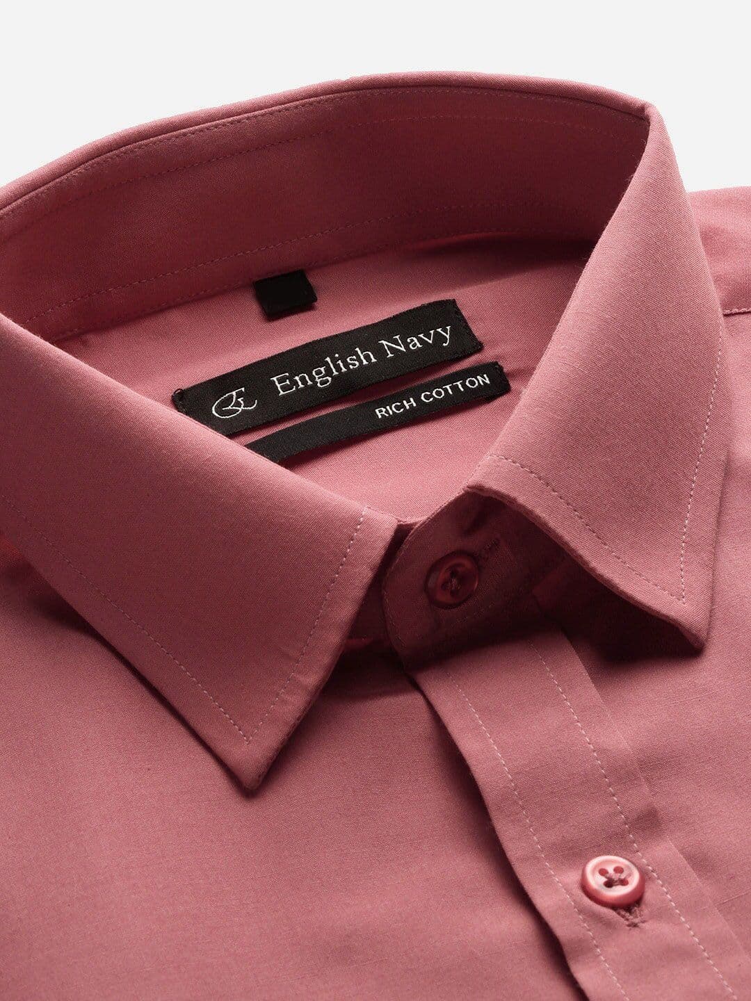 English Navy Men Coral Slim Fit Casual Shirt thumbnail 4