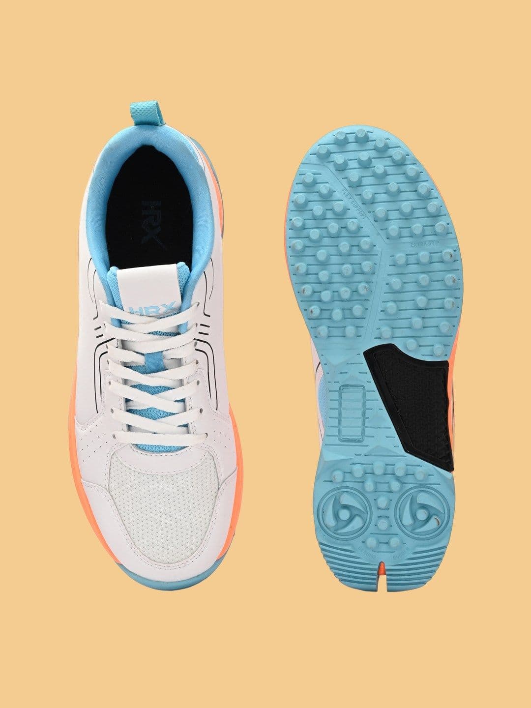 HRX by Hrithik Roshan Men Comfortable Cricket Shoes thumbnail 4