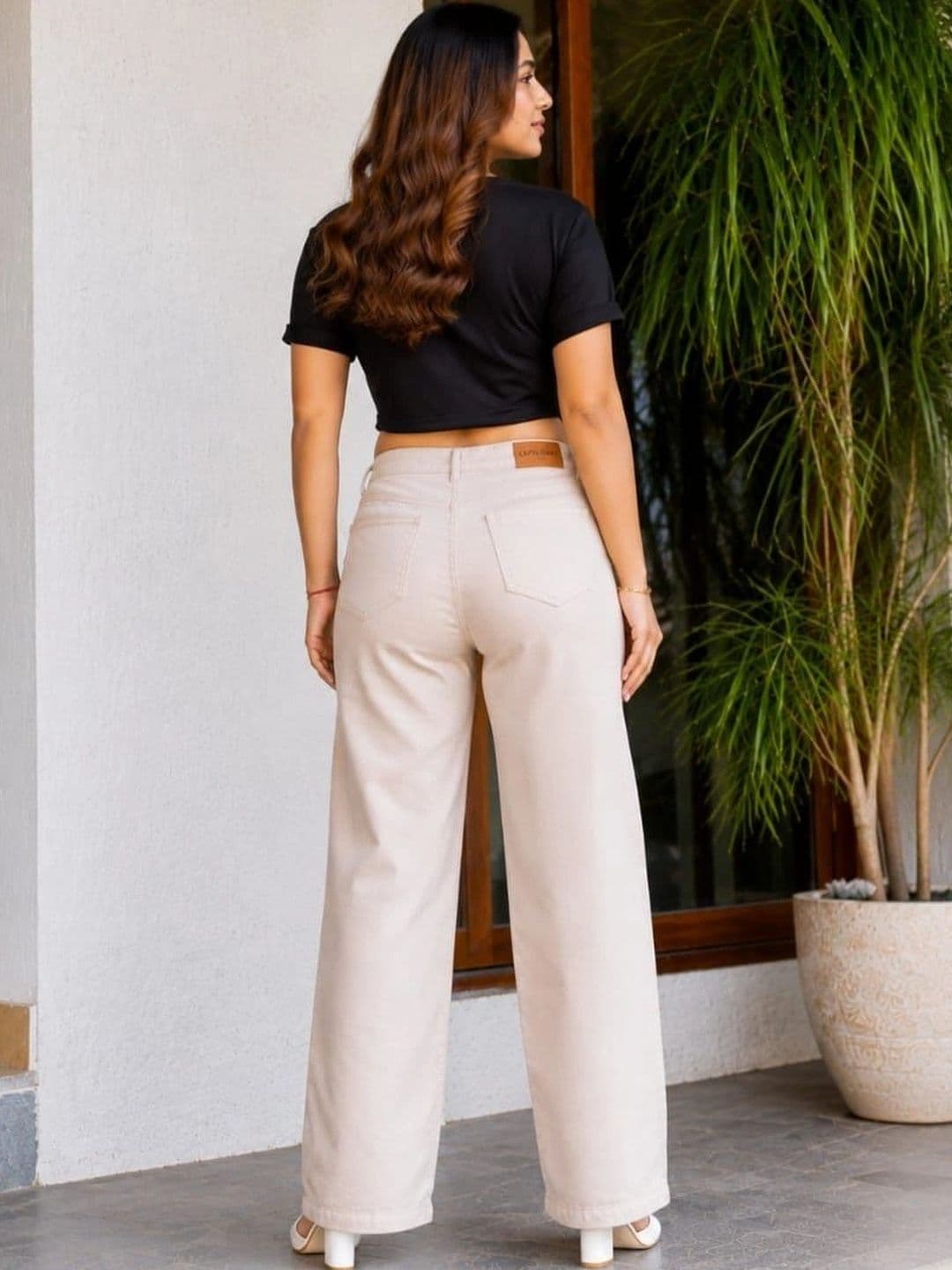lapis lady Women High Rise Wide Leg Denim Jeans thumbnail 4