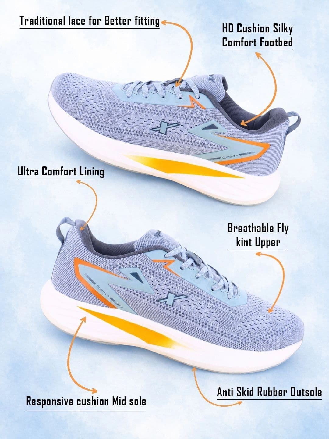 Sparx Men Mesh Running Shoes thumbnail 7