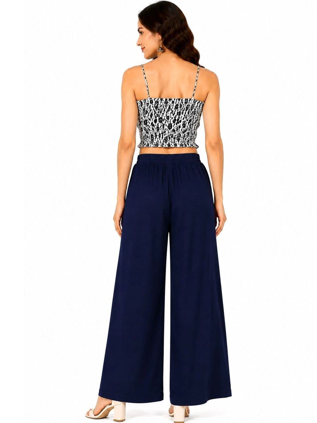 Threadbloom Women Knitted Palazzos thumbnail 3