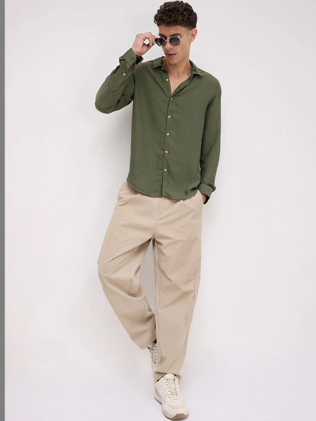 VASTRADO Men Classic Slim Fit Casual Shirt thumbnail 7
