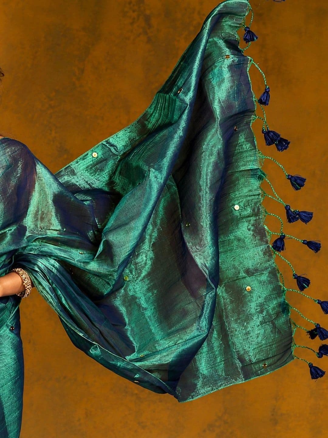 TANTSHREE Pure Cotton Saree thumbnail 2