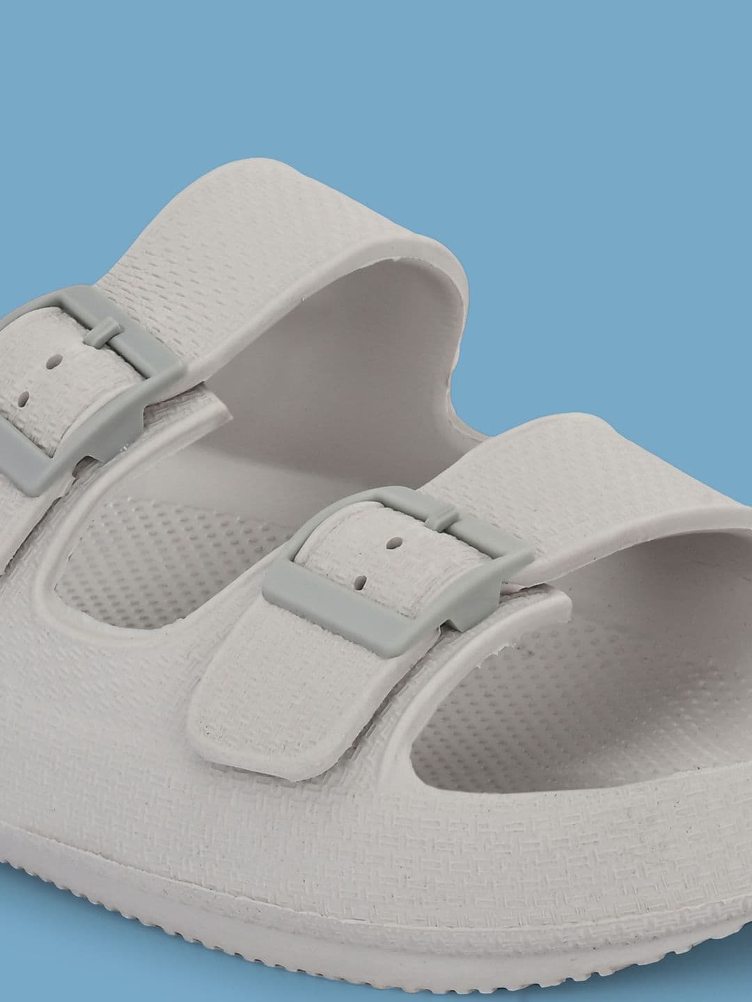 HRX by Hrithik Roshan Men Beige Rubber Sliders thumbnail 6