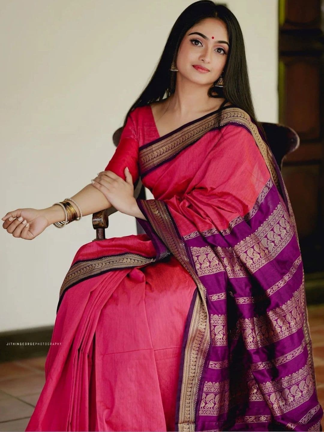 revika Woven Design Zari Art Silk Designer Kanjeevaram Saree thumbnail 6