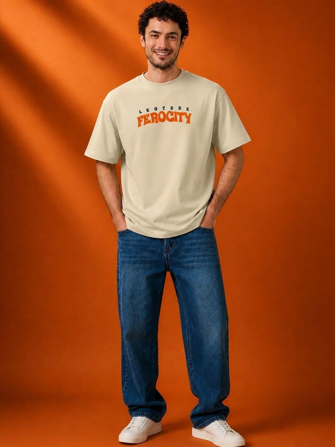 Leotude Men Typography Printed T-shirt thumbnail 4